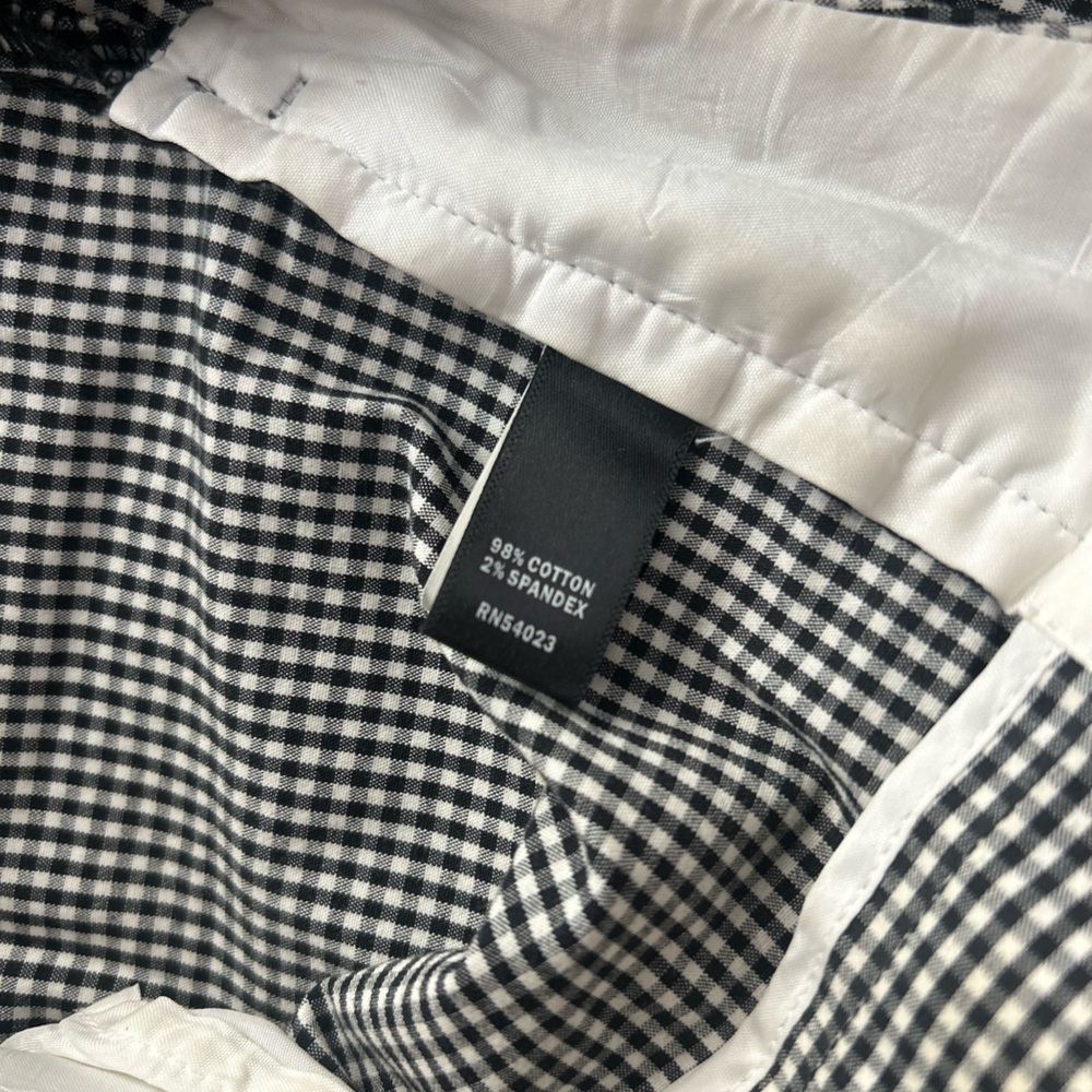 Banana Republic Mad Men Collection Gingham Pants - Size 8 - Picture 3 of 7
